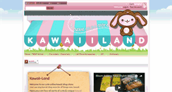 Desktop Screenshot of kawaii-land.com
